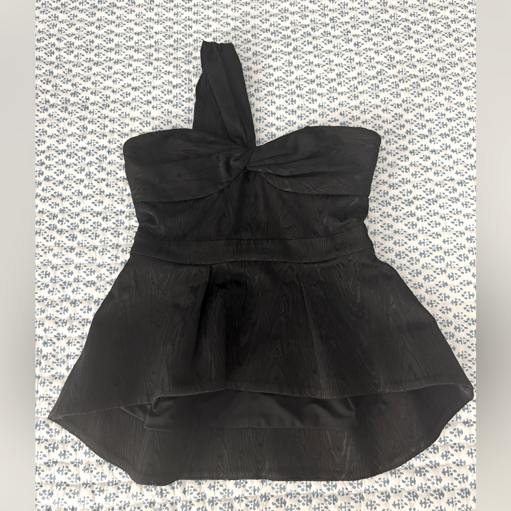 NWT - Veronica Beard - Sufiana One Shoulder Top - 2